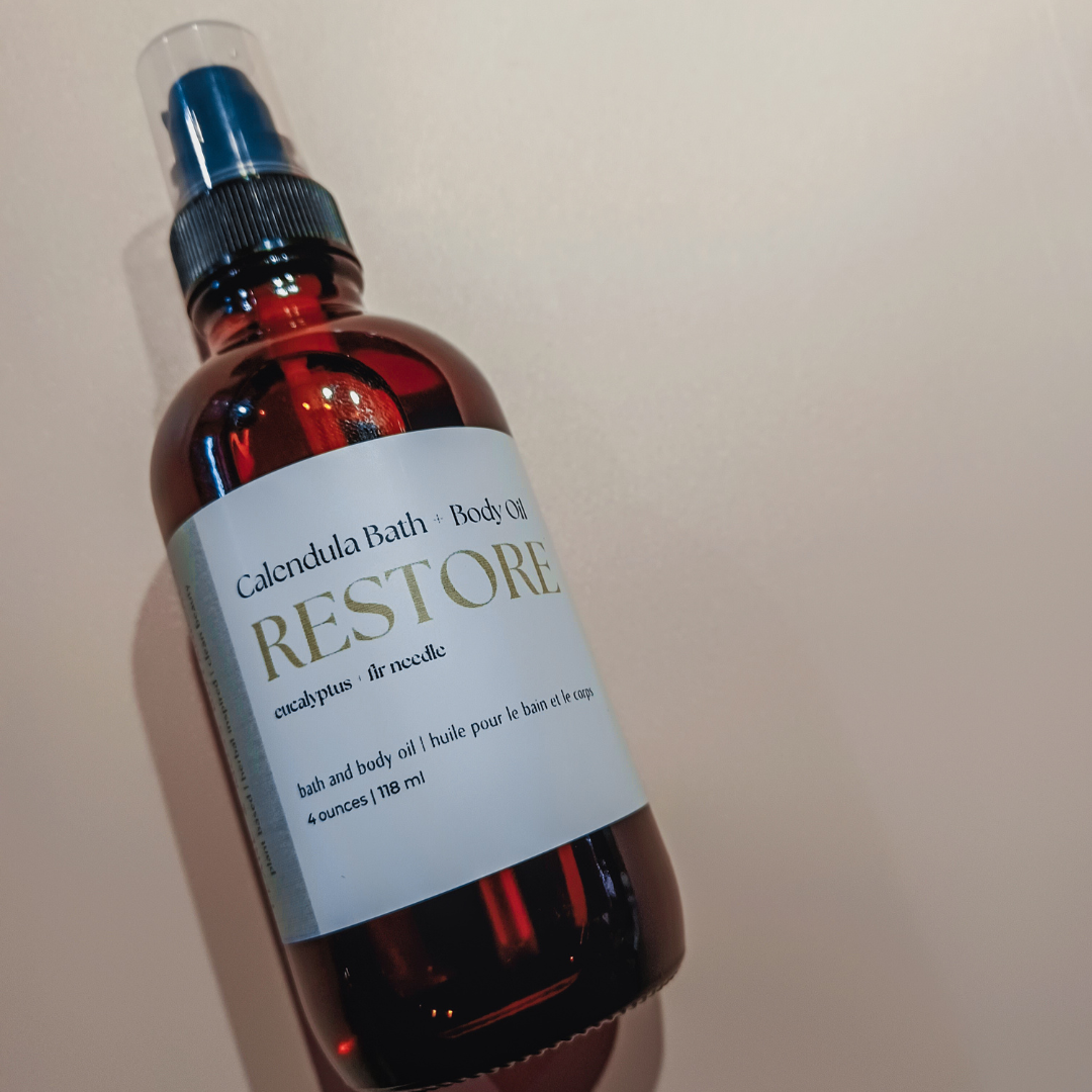 Calendula Bath + Body Oil: Restore