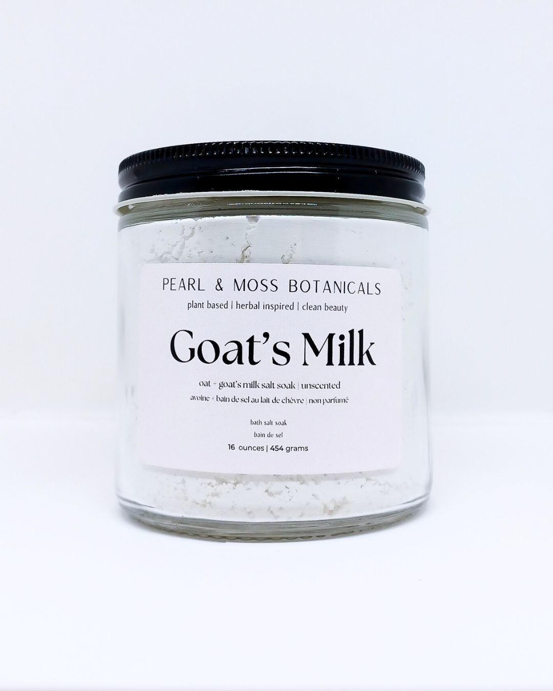 Goat's Milk & Oatmeal Salt Soak (16 OZ)