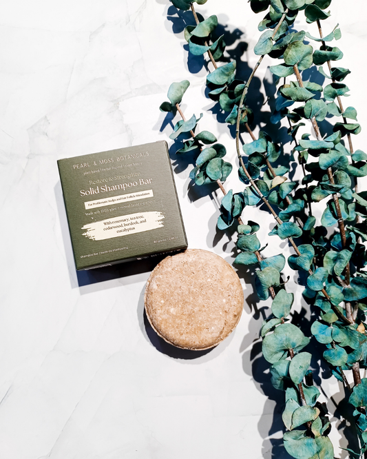 Solid Shampoo Bar - Earthling: Restore & Strengthen