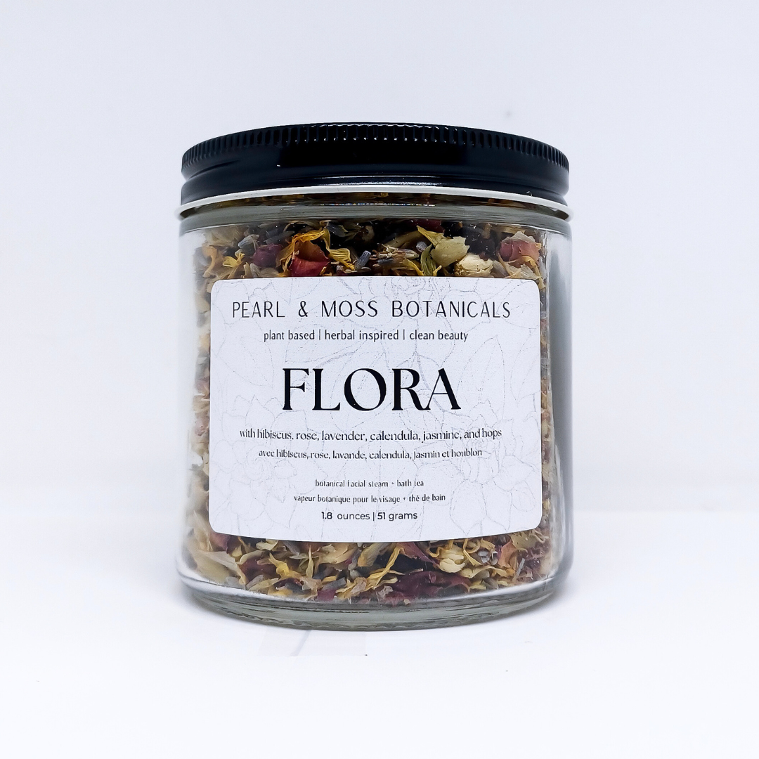FLORA: The Botanical Facial Steam + Bath Tea