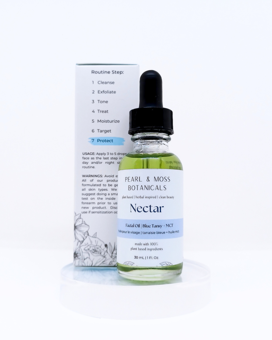 Nectar Facial Oil: Blue Tansy + MCT