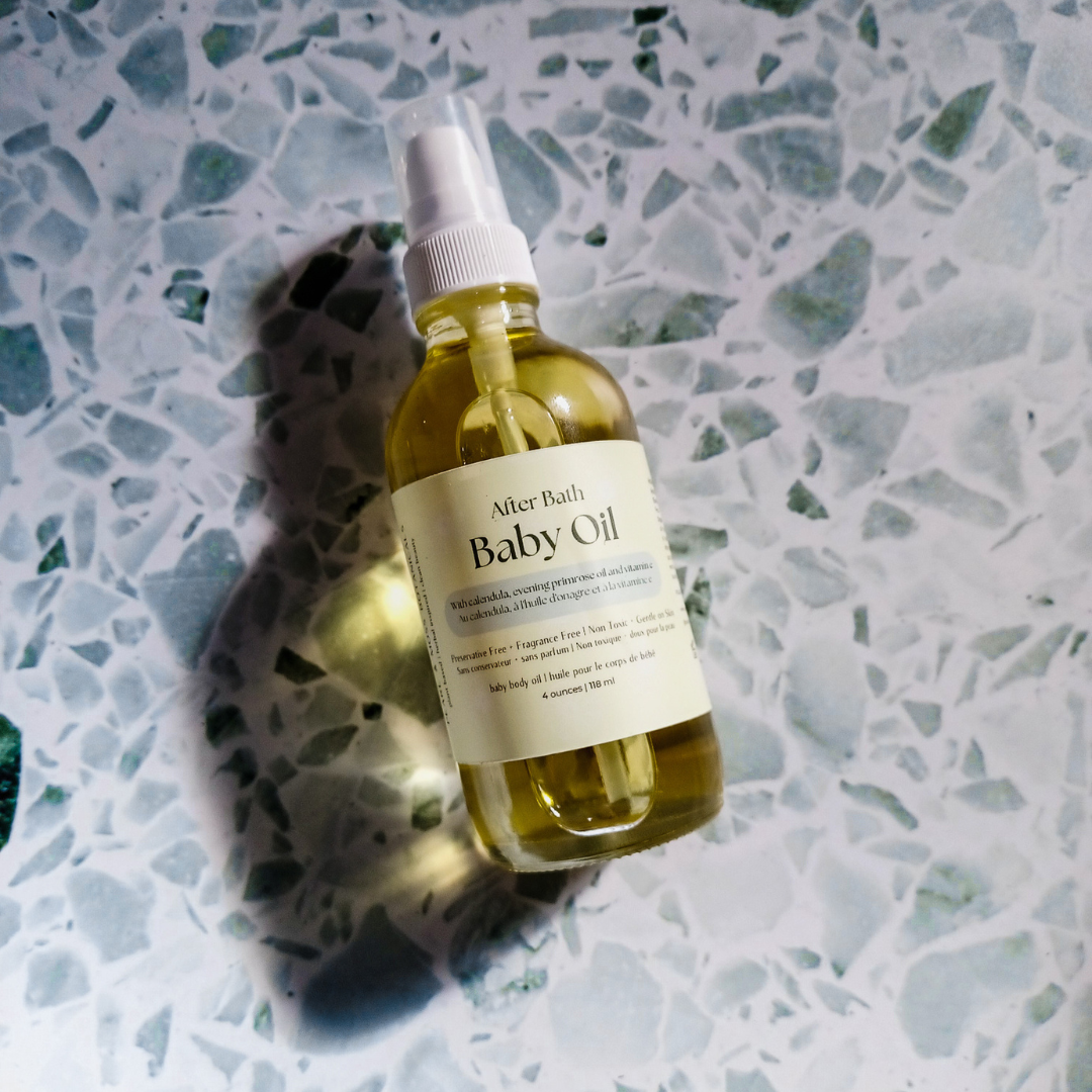 After Bath Baby Oil