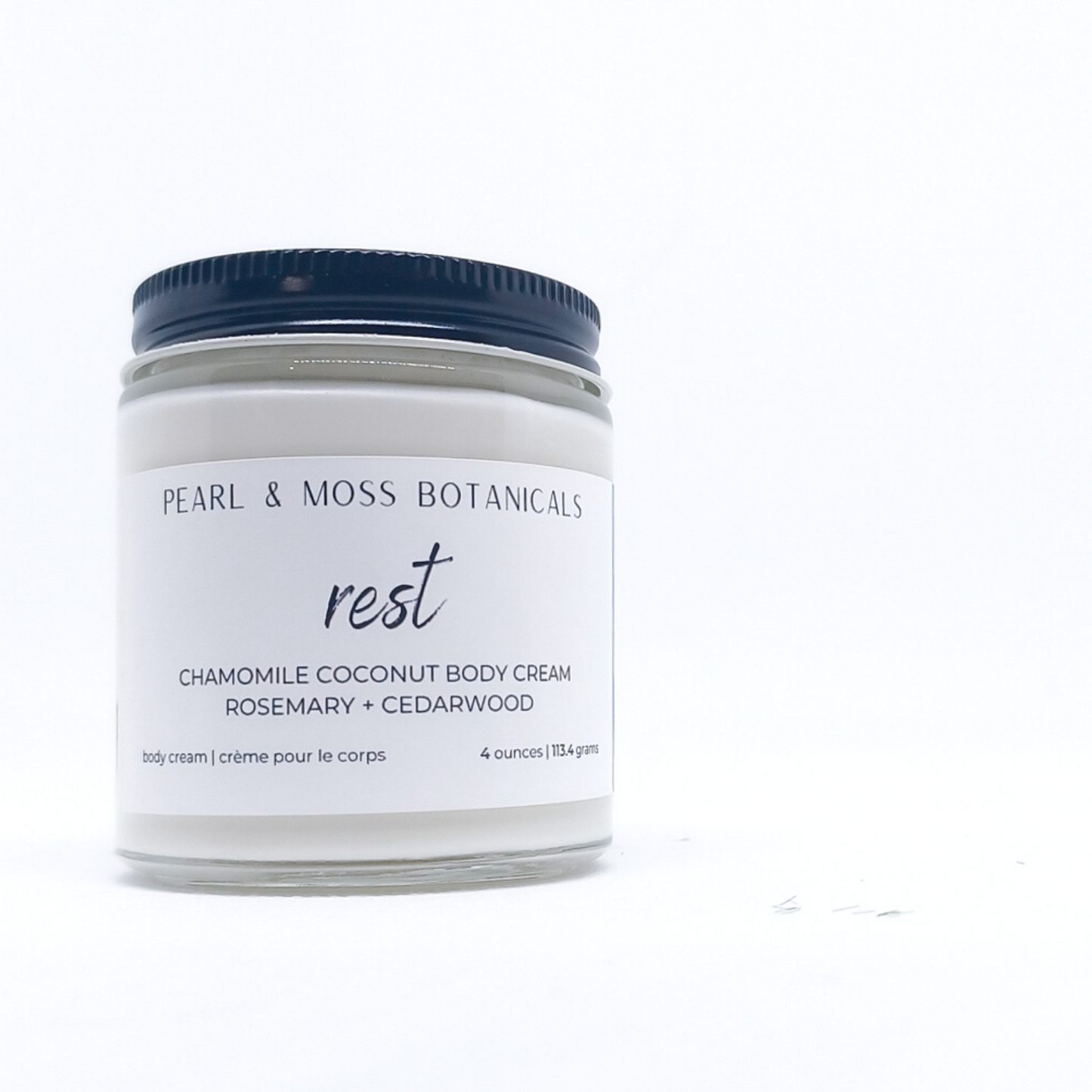 REST: REST is grounding and soothing, combination cedarwood and rosemary essential oils. Light and smooth, the Chamomile Coconut Body Cream is softening and conditioning for the skin, with extra soothing effects from chamomile extract. Rich and luxurious, tucuma and babassu butter shine in this body cream, bringing a velvety smooth finish to your skin, while providing delicious hydration to your skin, courtesy of coconut water.