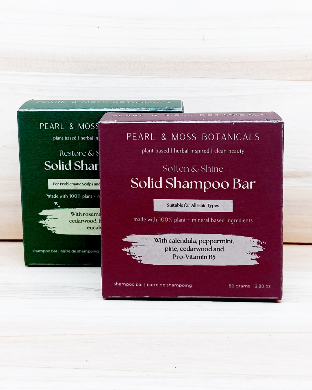 Solid Shampoo Bar - Earthling: Restore & Strengthen