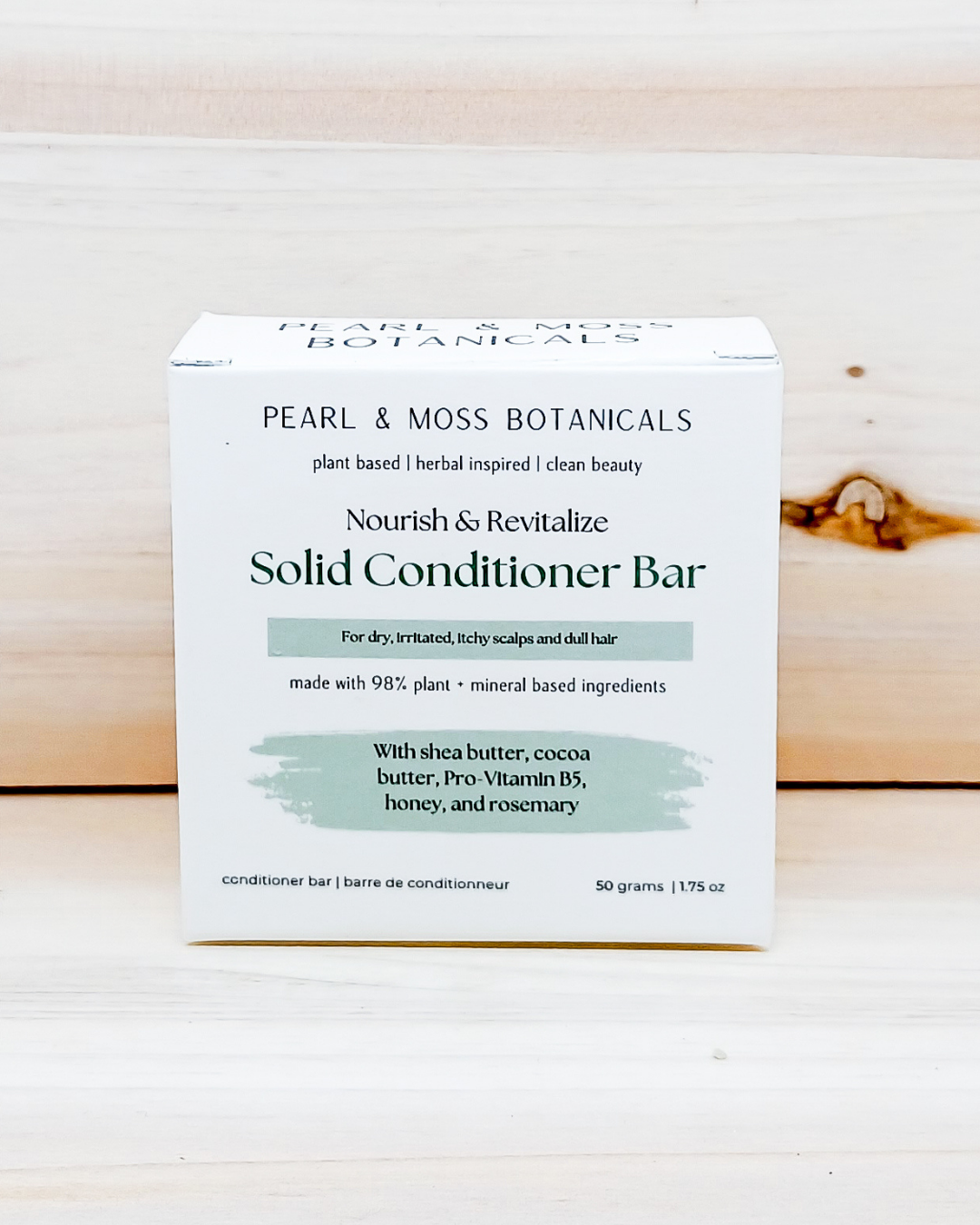 Solid Conditioner Bar - Earthling: Nourish & Revitalize