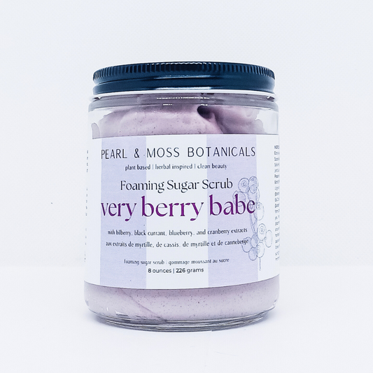 Foaming Sugar Scrub: Very Berry Babe