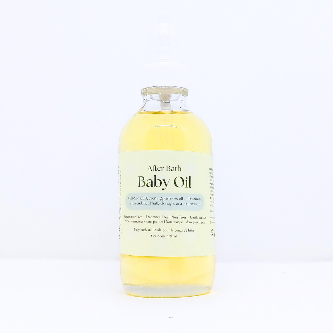 After Bath Baby Oil