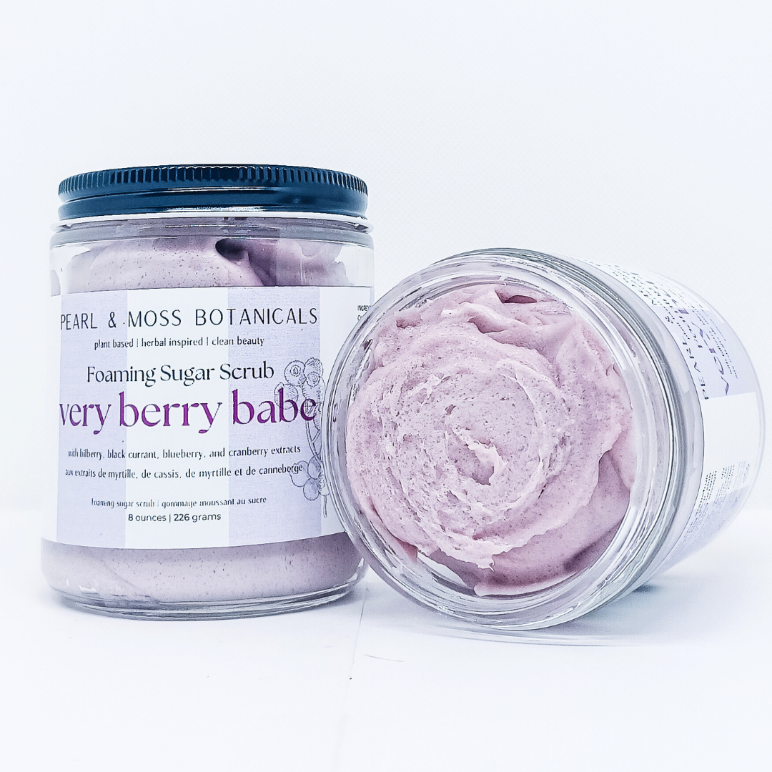 Foaming Sugar Scrub: Very Berry Babe