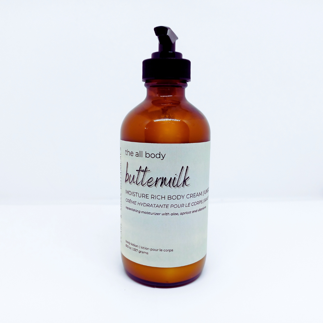 LAST CHANCE: The All Body BUTTERMILK: Unscented