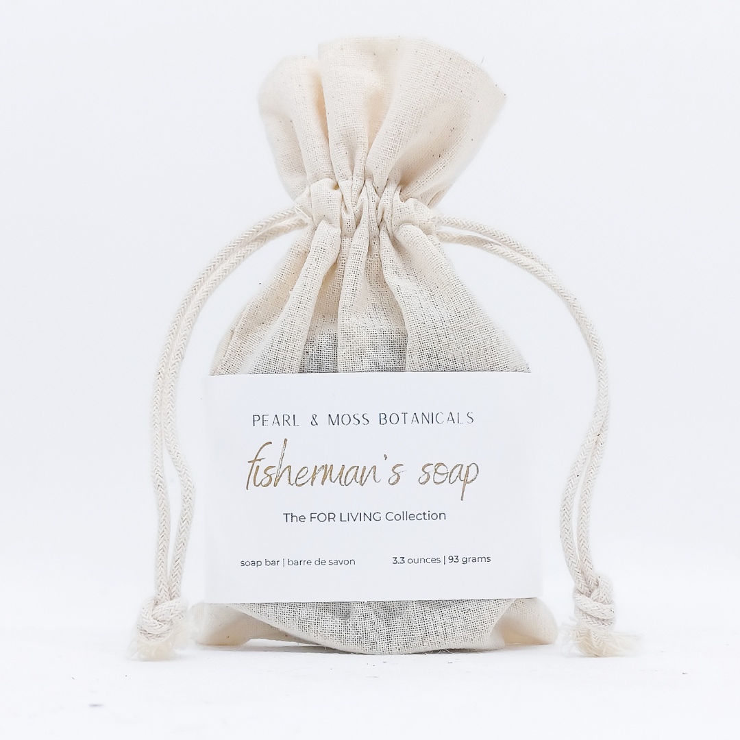 Scented with lemon and aniseed, this soap is perfect for masking the smell of human hands for fishing, and removing fishy smells once you’re finished the clean up! Did you know aniseed is a natural fish attractant as well? Win, win, win. Loaded with poppy seeds for extra exfoliation and activated charcoal for detoxifying properties, this is the perfect bar for every fishing enthusiast!