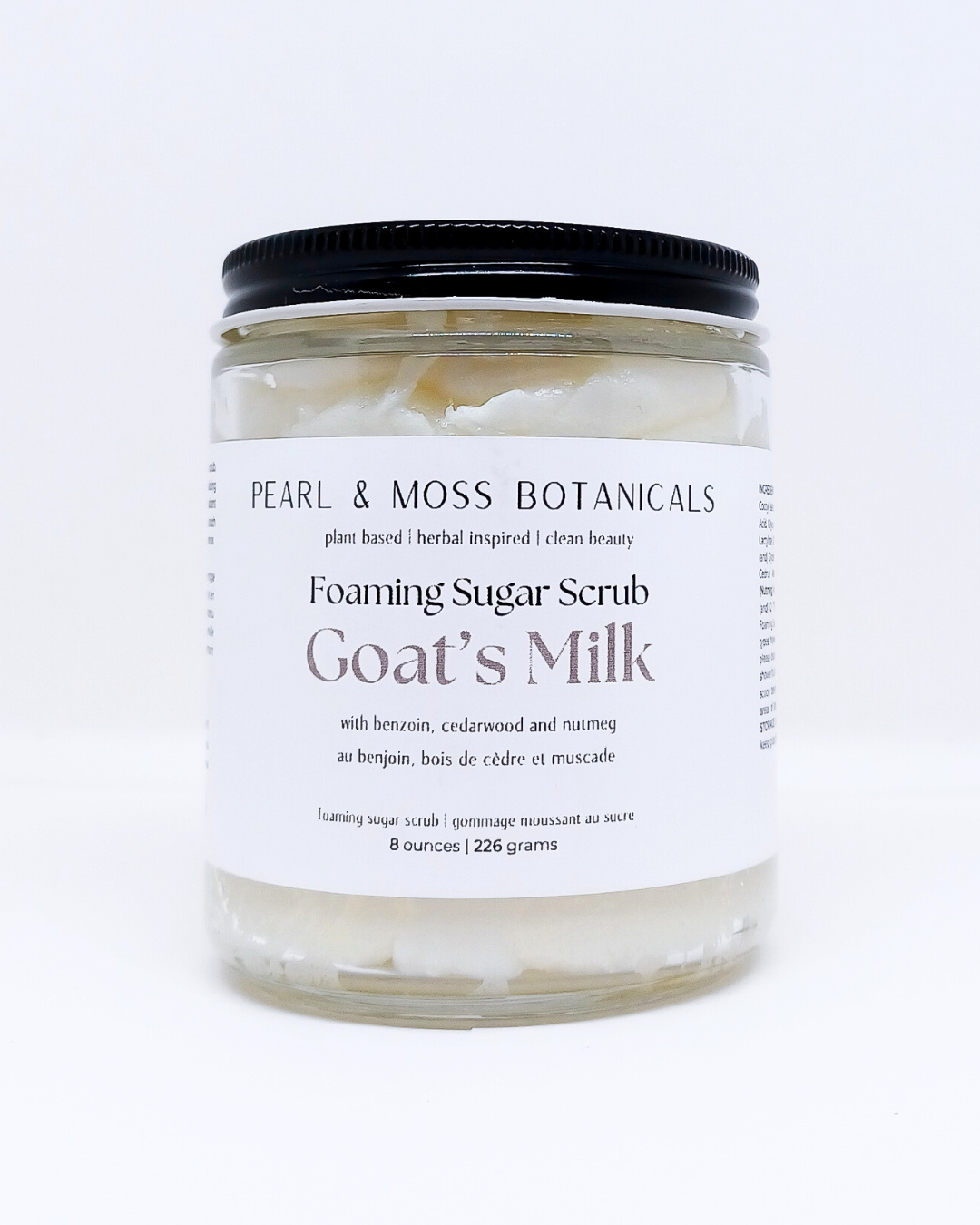 Goat's Milk Foaming Sugar Scrub