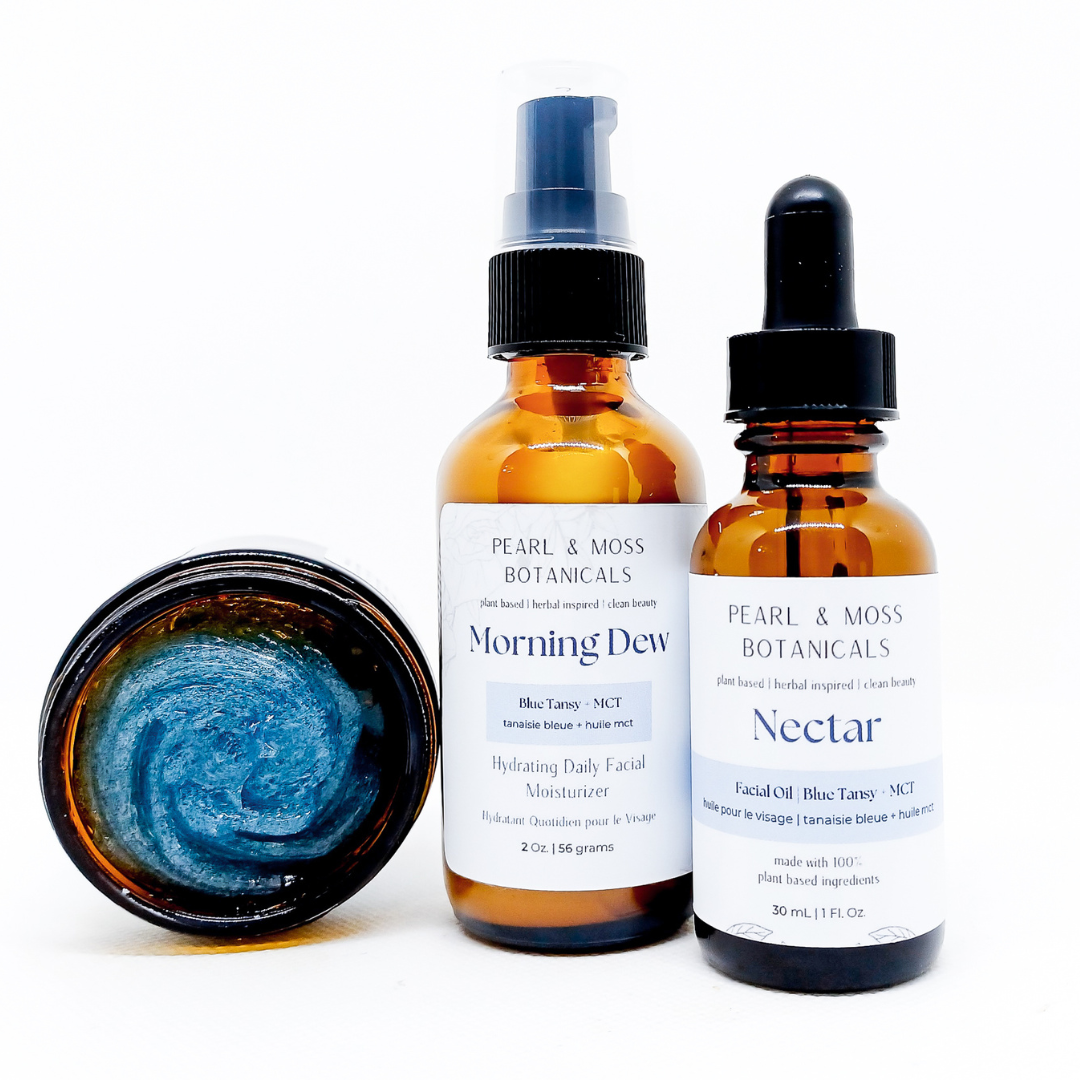 Morning Dew Daily Hydrating Facial Moisturizer: Blue Tansy + MCT