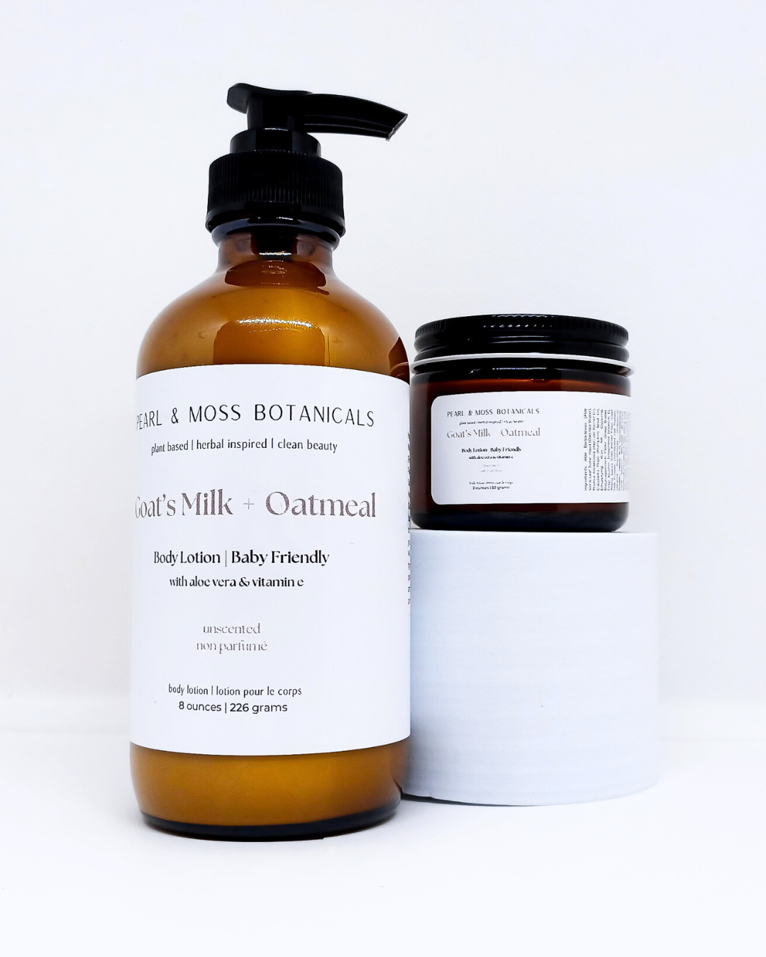 Goat's Milk & Oatmeal Body Lotion (Baby Friendly)