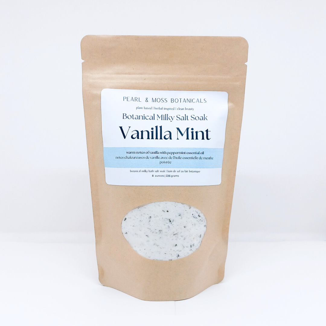 FW24 Seasonal Botanical Milky Salt Soak - Vanilla Mint