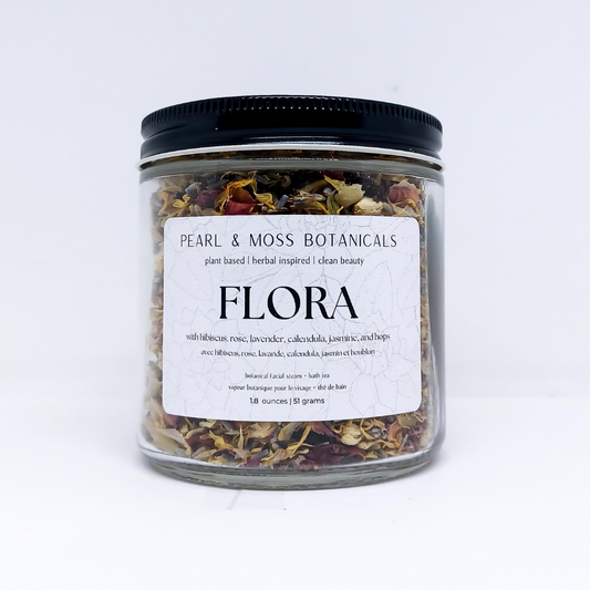 Refill Program: FLORA: The Botanical Facial Steam + Bath Tea