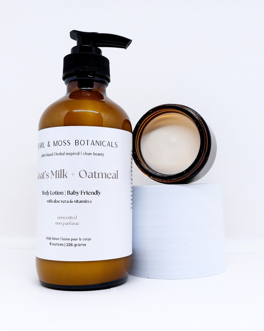 Goat's Milk & Oatmeal Body Lotion (Baby Friendly)