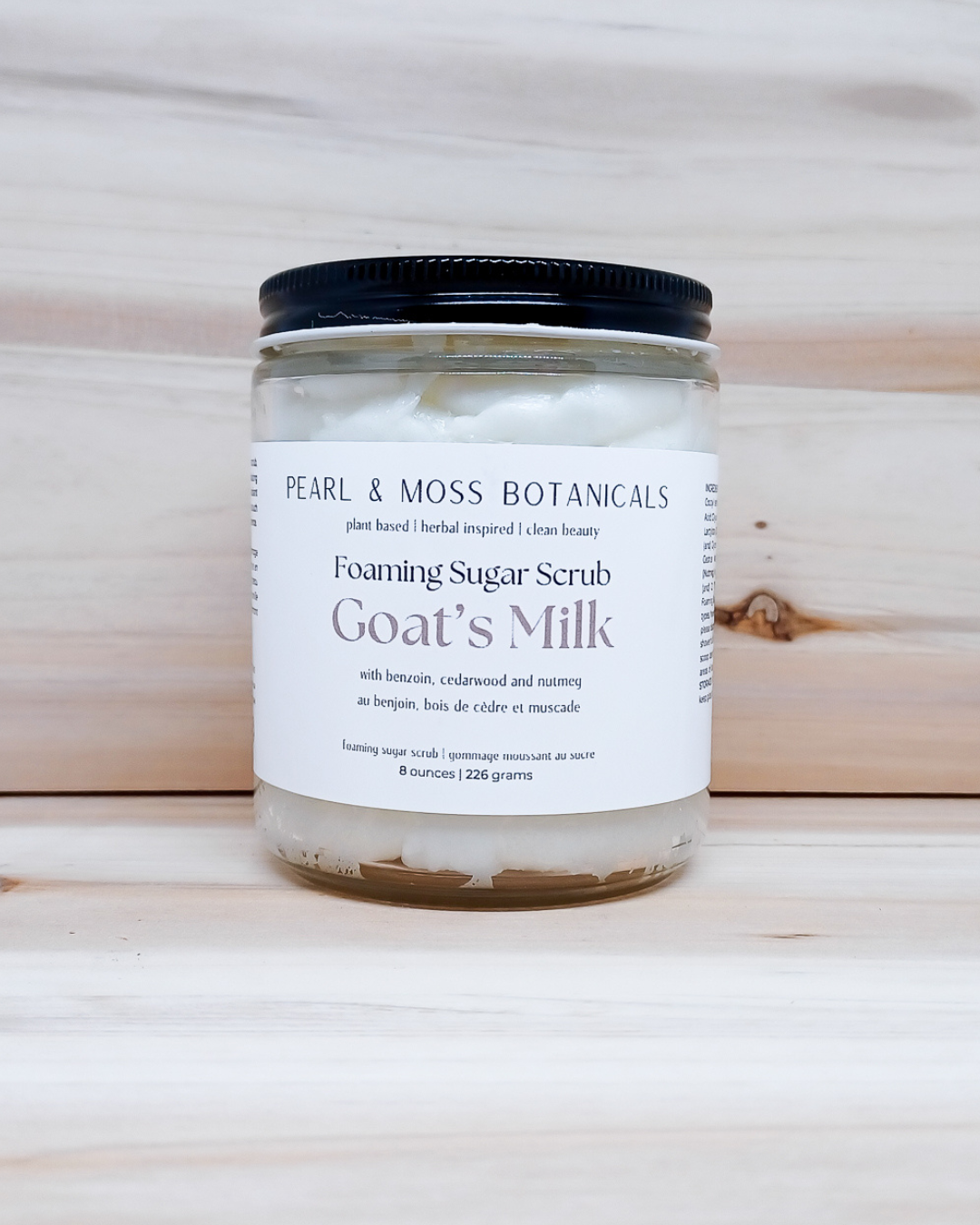 Goat's Milk Foaming Sugar Scrub