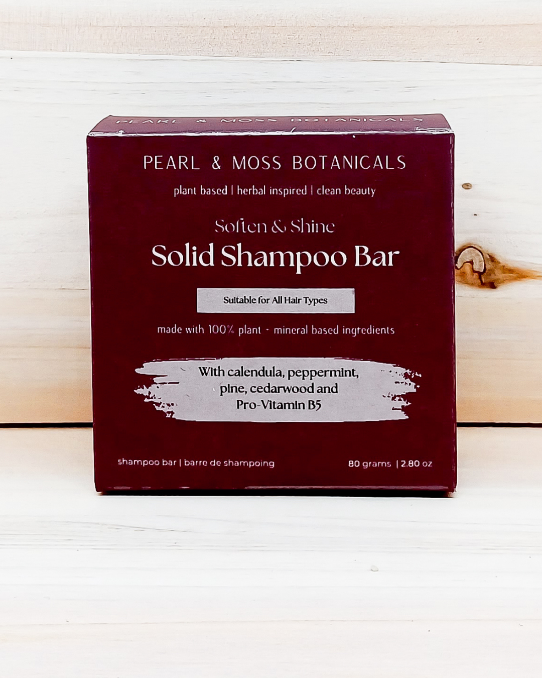 Solid Shampoo Bar - Mountain Rain: Soften & Shine