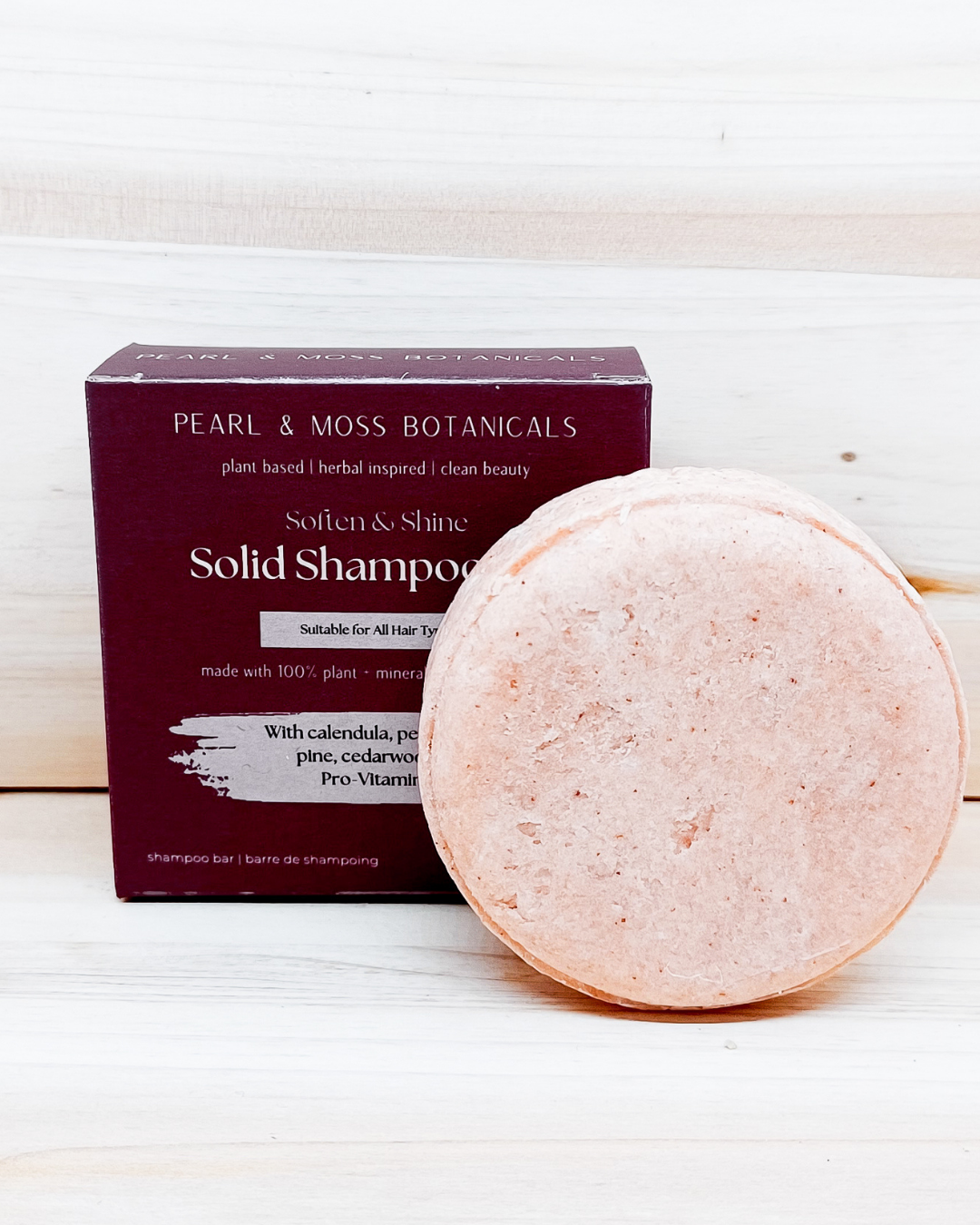 Solid Shampoo Bar - Mountain Rain: Soften & Shine