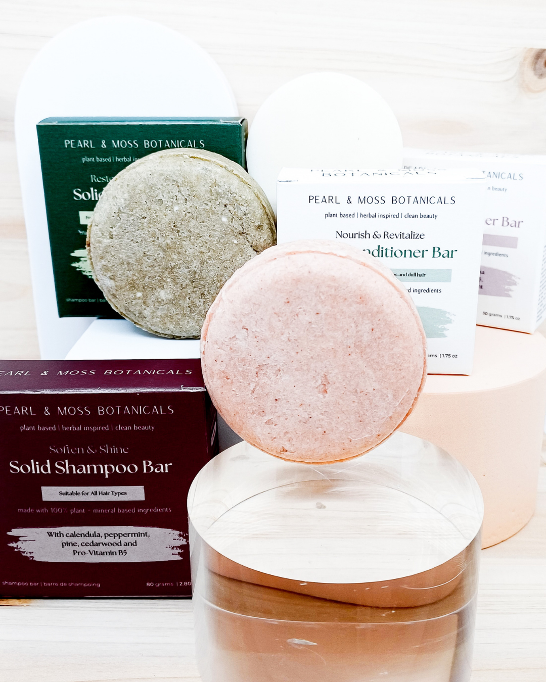 Solid Shampoo Bar - Mountain Rain: Soften & Shine