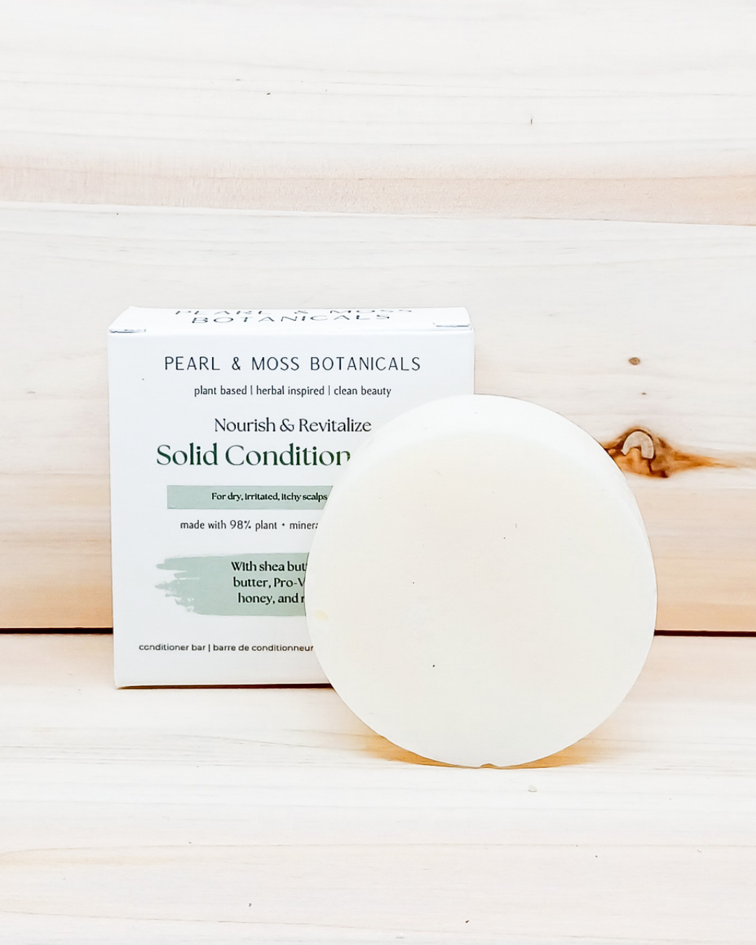 Solid Conditioner Bar - Earthling: Nourish & Revitalize